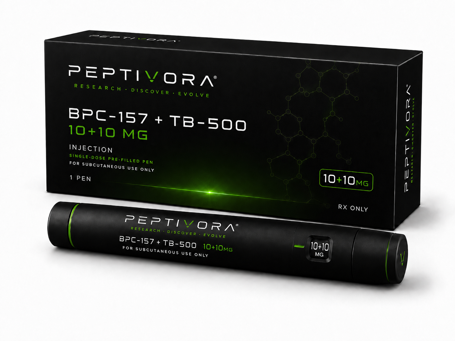 BPC-157 + TB-500 10 + 10 mg pen